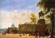 Eduard Gaertner Unter den Linden oil painting artist